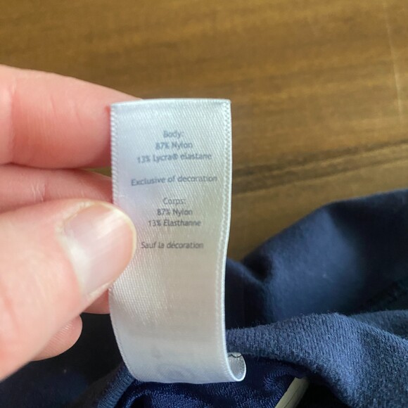 Ivivva Navy Capri Athletic Leggings Girls' 12 - Picture 7 of 11